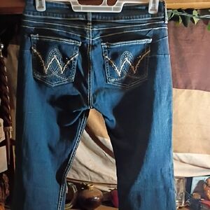 Wrangler Women's Boot Cut Jeans in Deep Blue